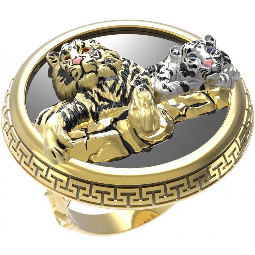 Кольцо тигр